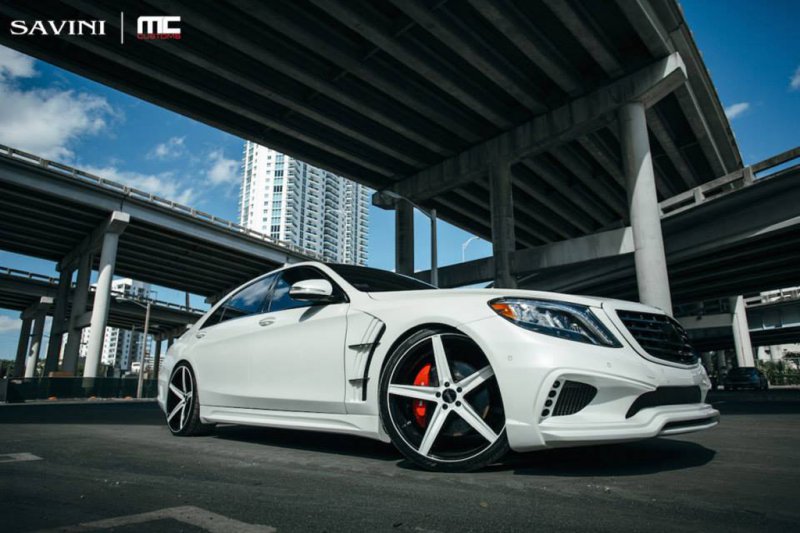 Mercedes-Benz S550 W222 в исполнении MC Customs