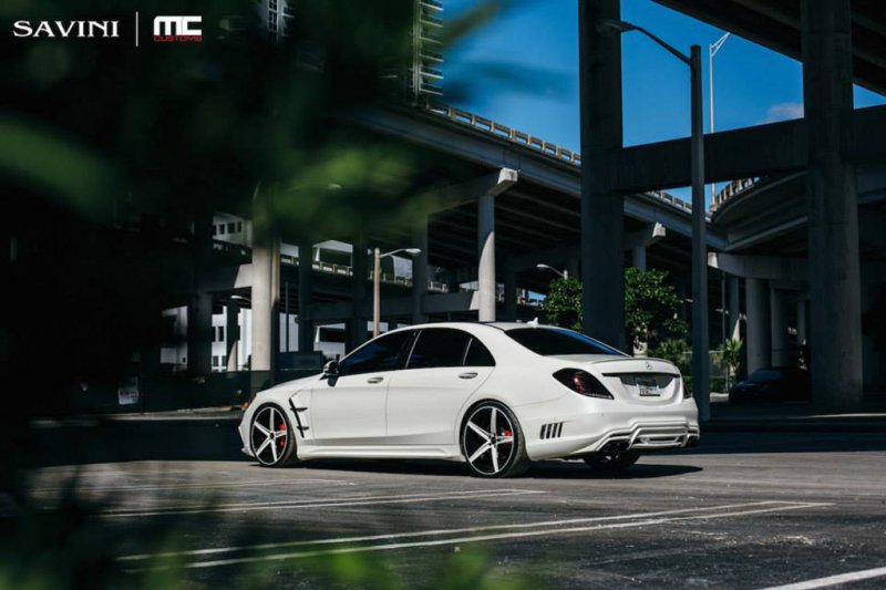 Mercedes-Benz S550 W222 в исполнении MC Customs