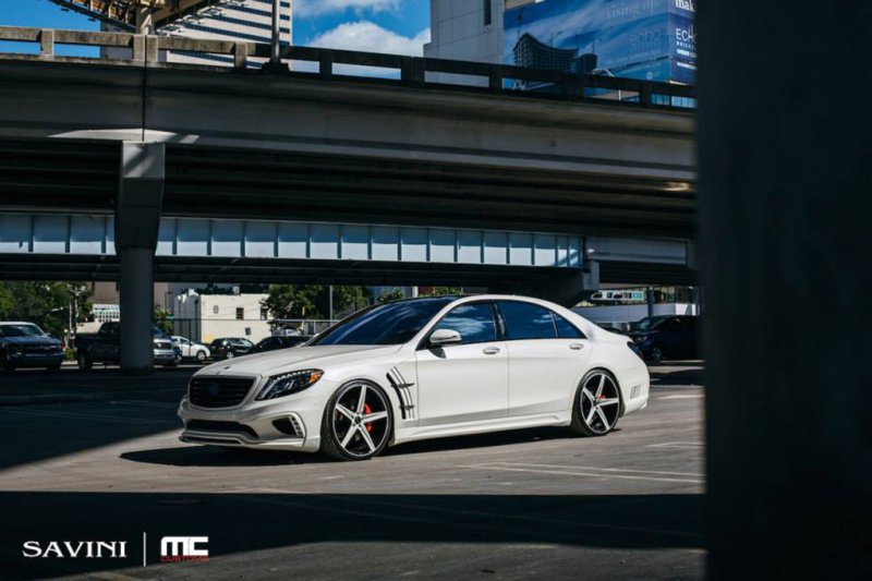 Mercedes-Benz S550 W222 в исполнении MC Customs