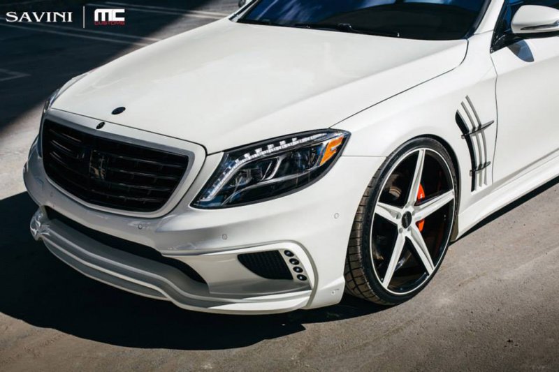 Mercedes-Benz S550 W222 в исполнении MC Customs