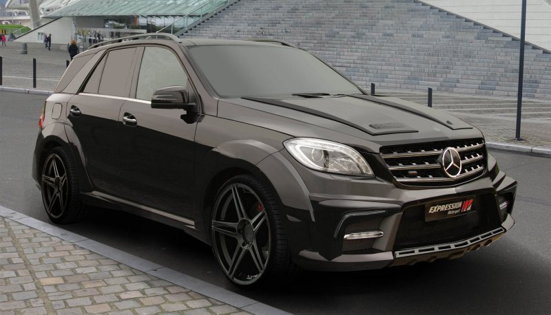 Mercedes-Benz ML в обновленном обвесе Expression Motorsport