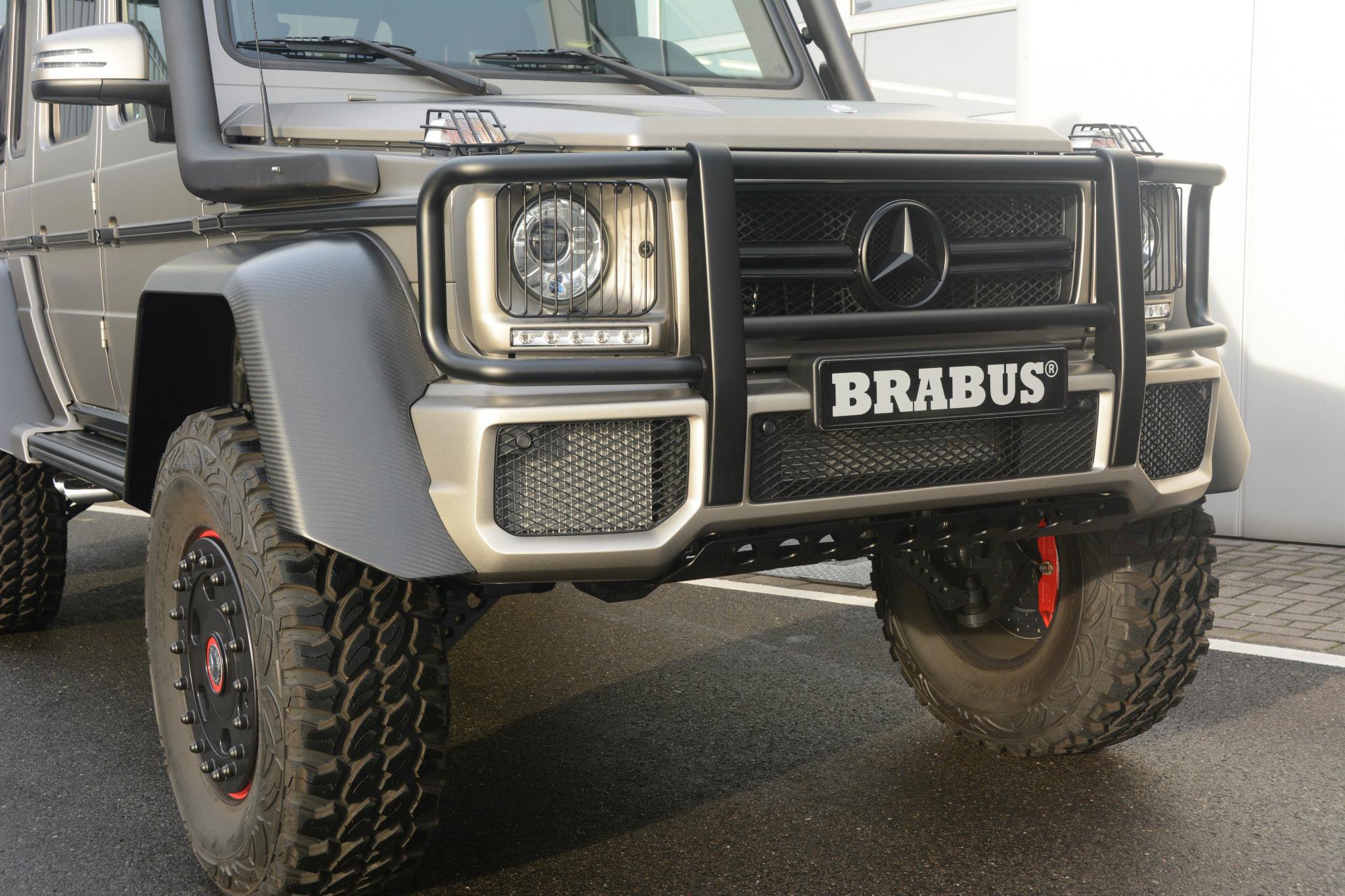 G63 AMG С кенгурятником