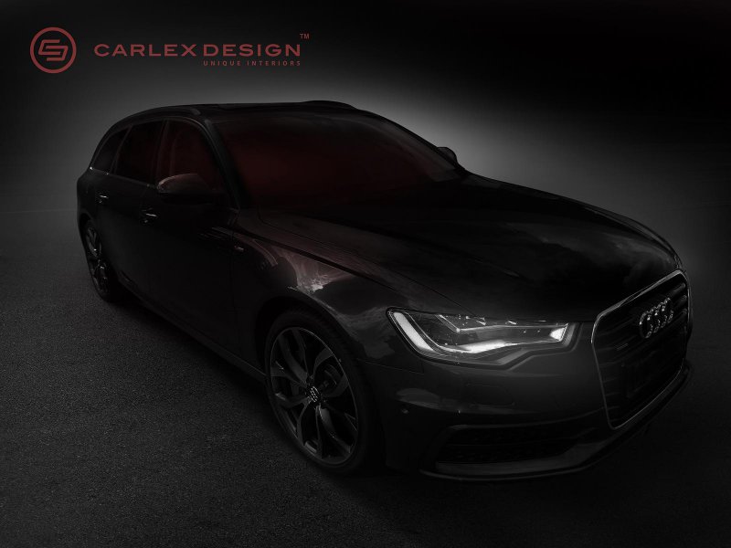 Роскошный салон Audi A6 Avant Quattro S line от Carlex Design