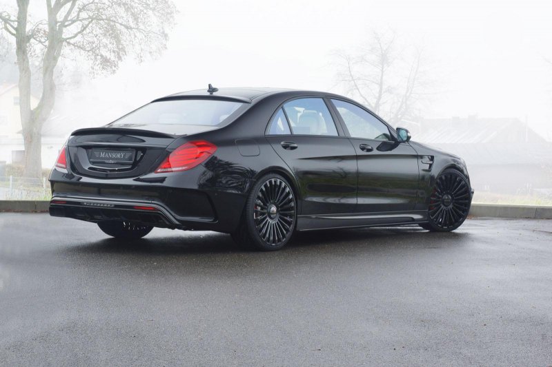 Mercedes-Benz S63 AMG в тюнинге Mansory