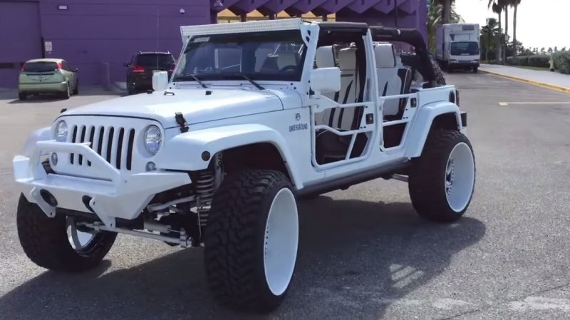 Уникальный Jeep Wrangler от Underground AV