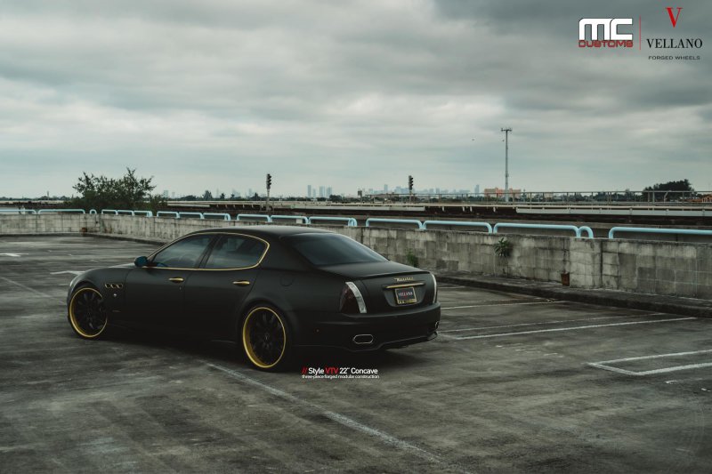 Maserati Quattroporte в стилистической настройке MC Customs