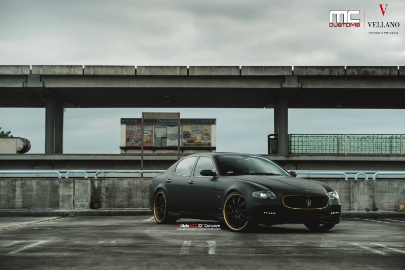 Maserati Quattroporte в стилистической настройке MC Customs