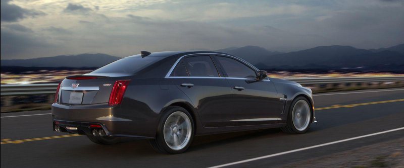 Cadillac представил новый 640-сильный седан CTS-V