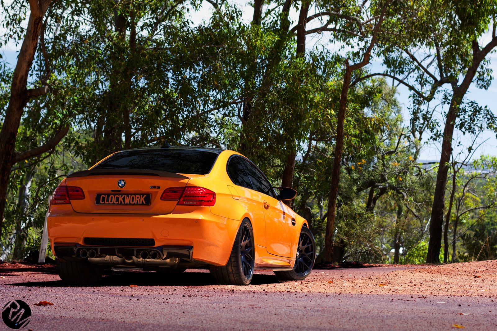 BMW m3 e92 Orange