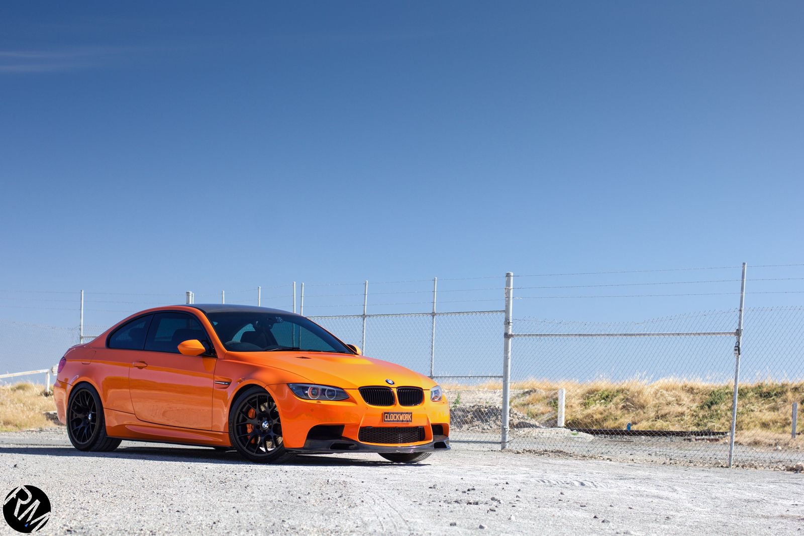 BMW m3 e92 Orange