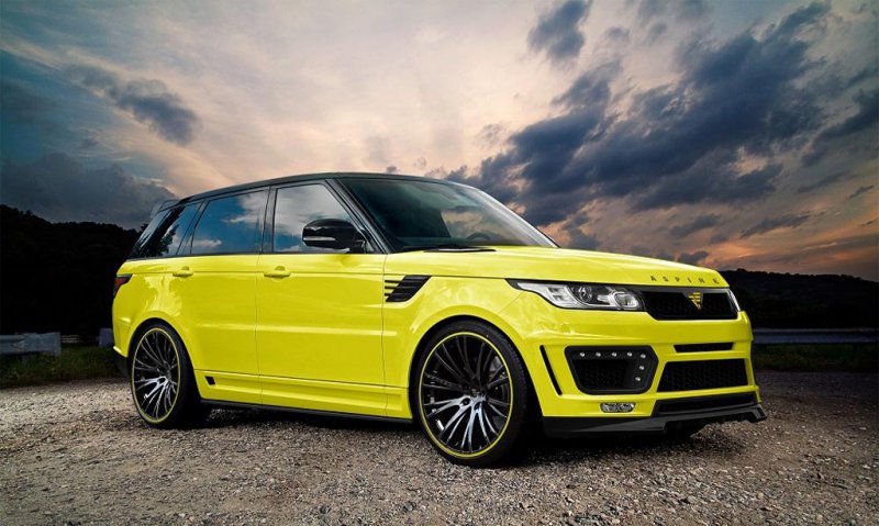 Range Rover Sport в спортивном обвесе Aspire Design 