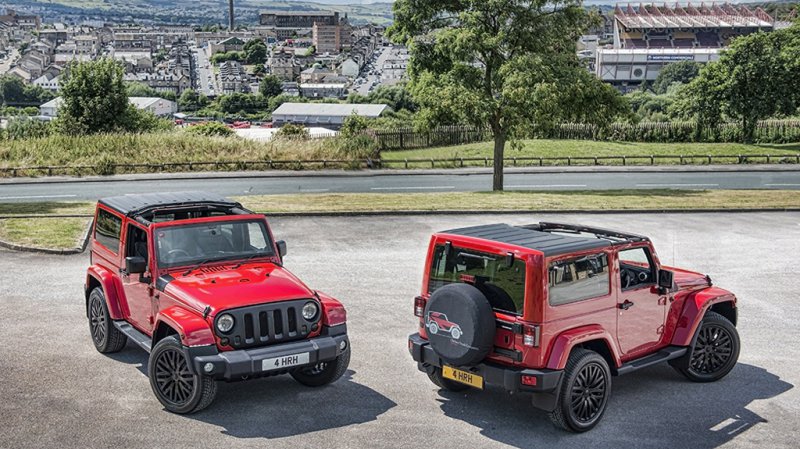 Стильный дуэт Jeep Wrangler Sahara CJ400 от A. Kahn Design