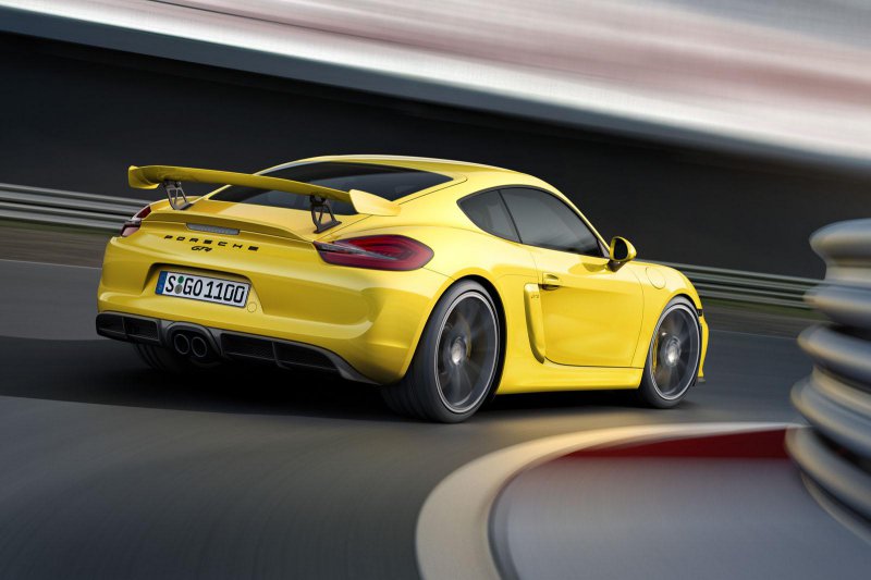 Porsche рассекретил самый мощный Cayman GT4