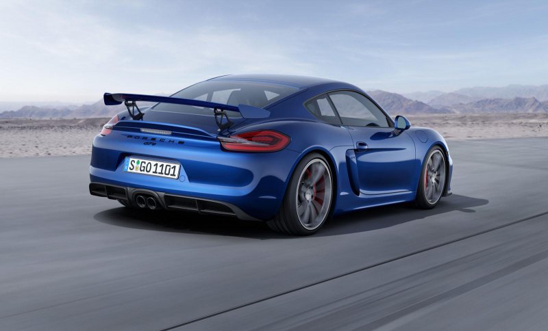 Porsche рассекретил самый мощный Cayman GT4