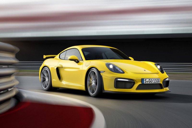 Porsche рассекретил самый мощный Cayman GT4