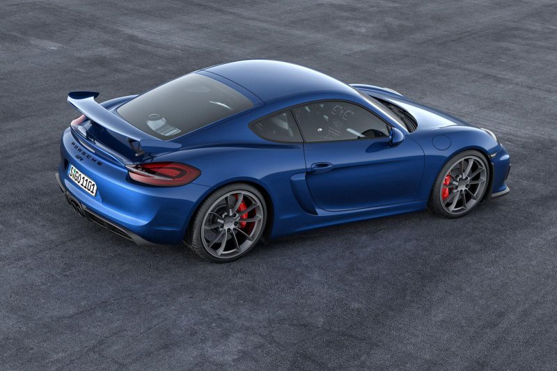 Porsche рассекретил самый мощный Cayman GT4