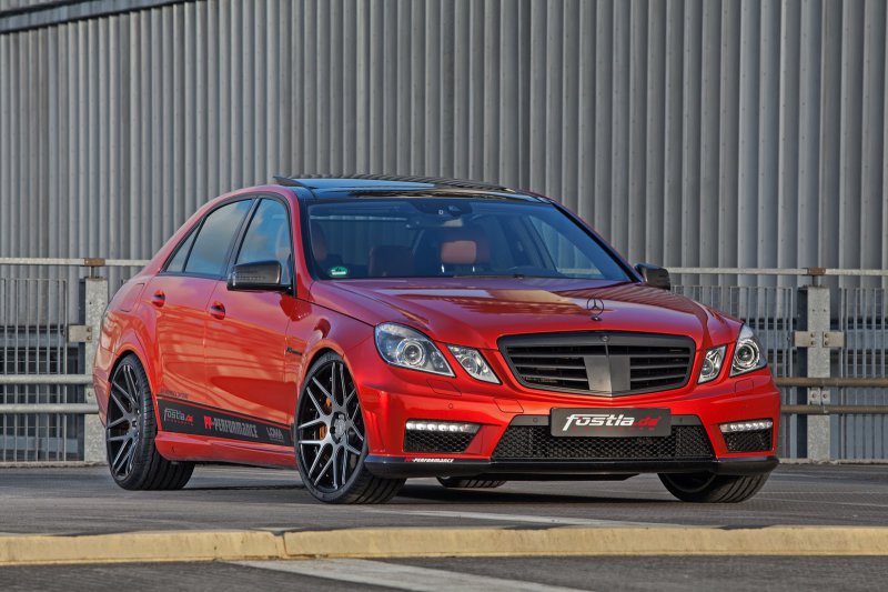 Mercedes-Benz E63 AMG от Fostla и PP-Performance