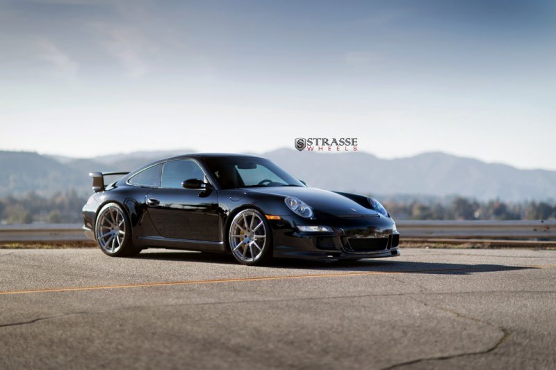 Porsche 997 GT3 на дисках Strasse Wheels