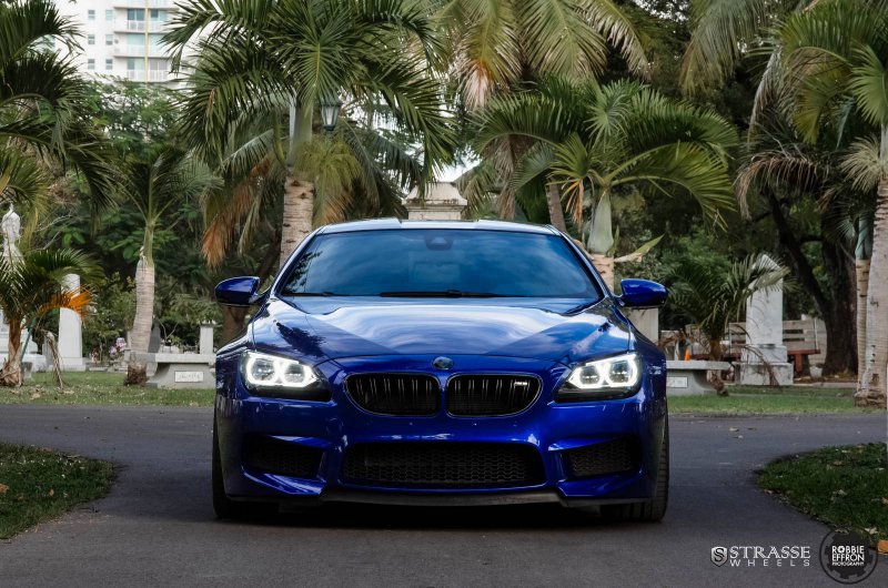 BMW M6 на дисках от Strasse Wheels