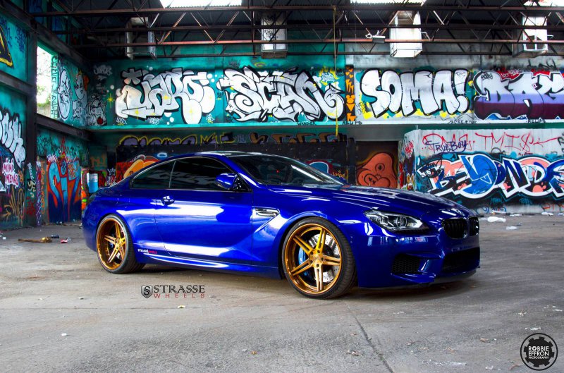 BMW M6 на дисках от Strasse Wheels