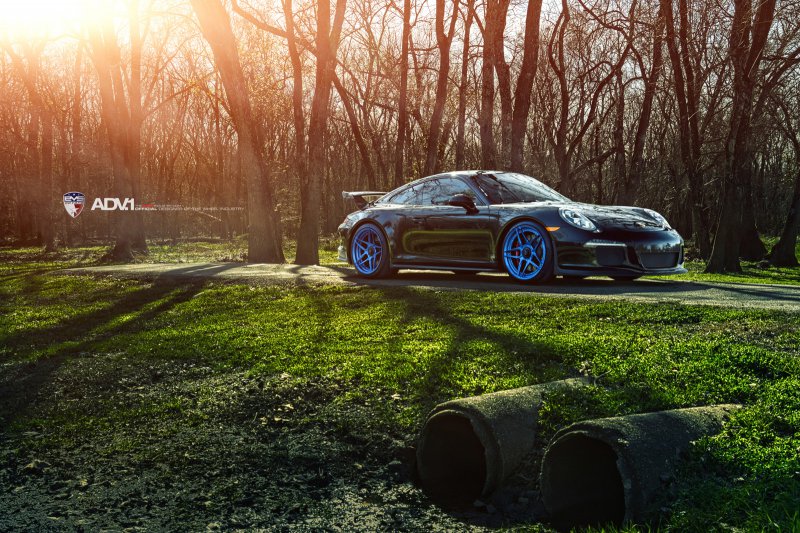 Porsche 911 GT3 на дисках от ADV.1