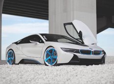 BMW i8 на дисках от HRE Wheels