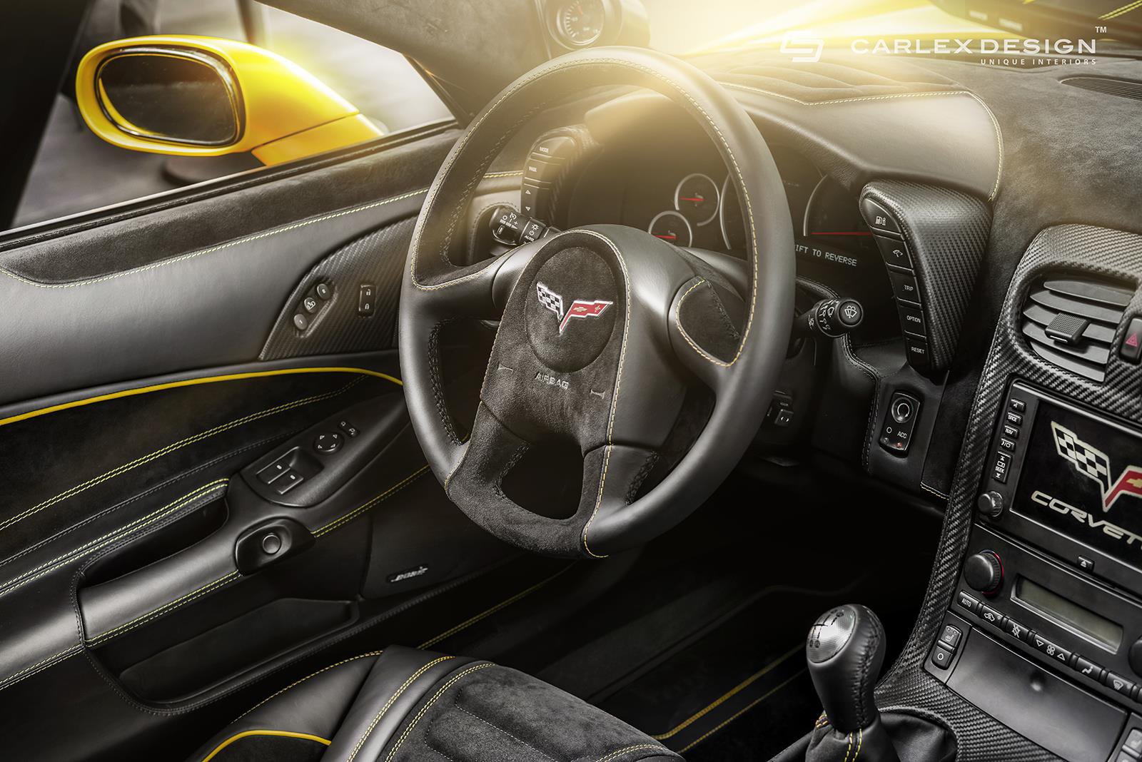 Carlex Design поработал над интерьером Corvette C6.