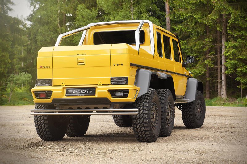 Mercedes-Benz G63 AMG 6x6 в тюнинге от Mansory