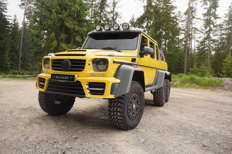 Mercedes-Benz G63 AMG 6x6 в тюнинге от Mansory