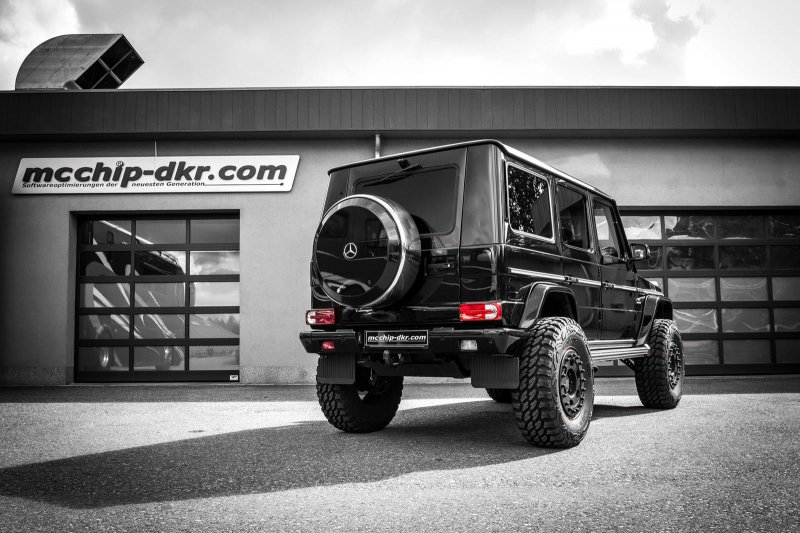 Мощнейший Mercedes-Benz G63 AMG от mcchip-dkr