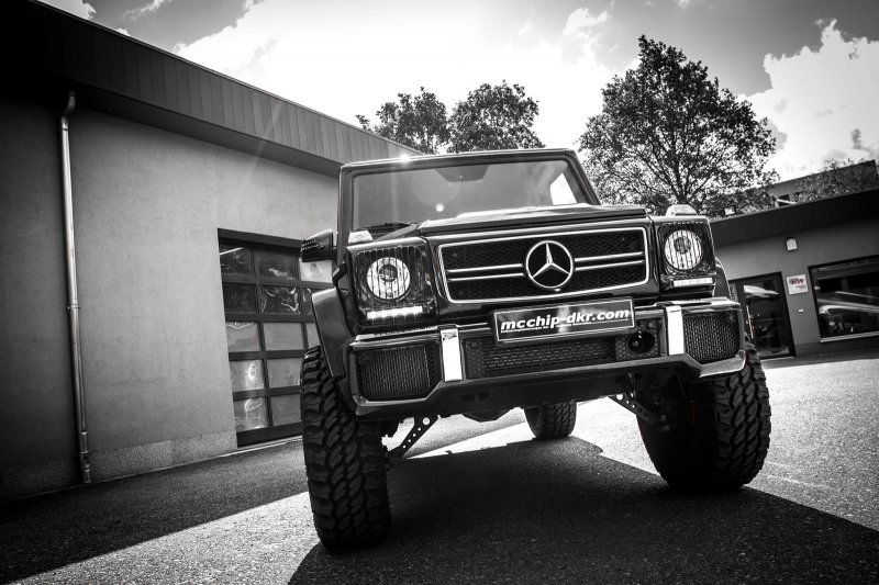 Мощнейший Mercedes-Benz G63 AMG от mcchip-dkr