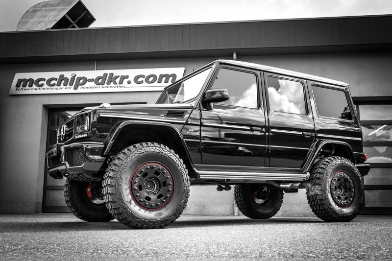 Мощнейший Mercedes-Benz G63 AMG от mcchip-dkr