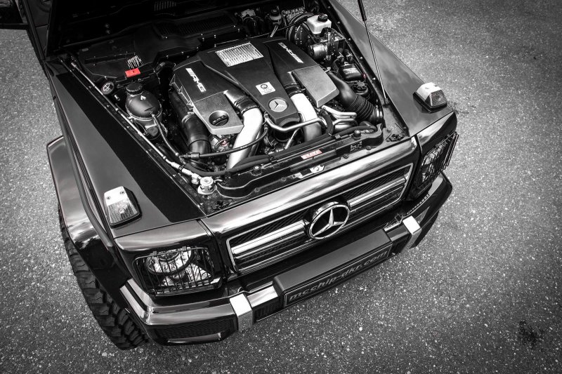 Мощнейший Mercedes-Benz G63 AMG от mcchip-dkr