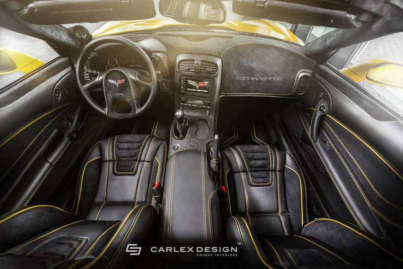 Carlex Design поработал над интерьером Corvette C6