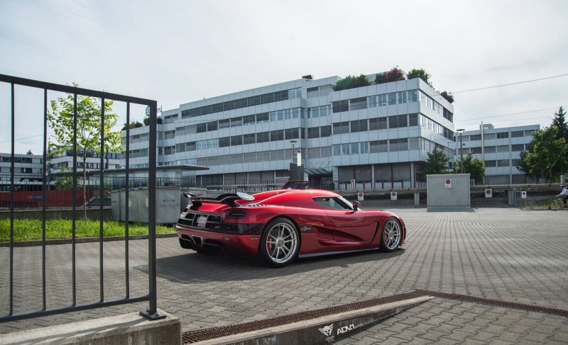 Редчайший Koenigsegg Agera R на дисках от ADV.1