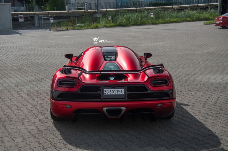 Редчайший Koenigsegg Agera R на дисках от ADV.1