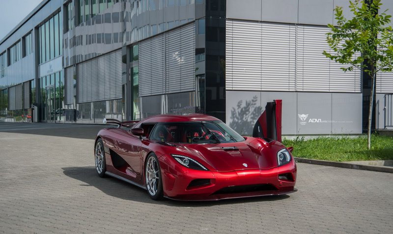 Редчайший Koenigsegg Agera R на дисках от ADV.1