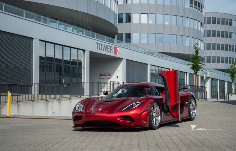 Редчайший Koenigsegg Agera R на дисках от ADV.1