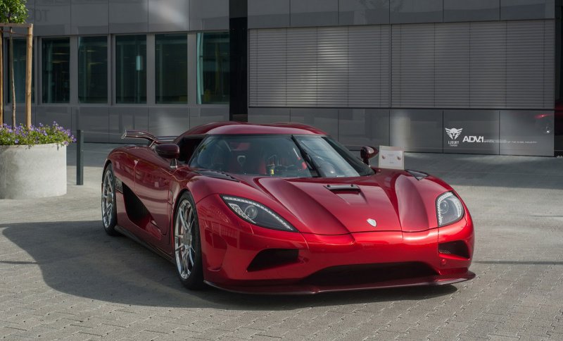 Редчайший Koenigsegg Agera R на дисках от ADV.1