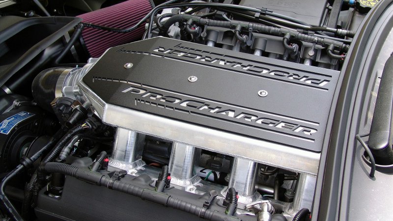 Corvette Z06 2015 в исполнении ProCharger
