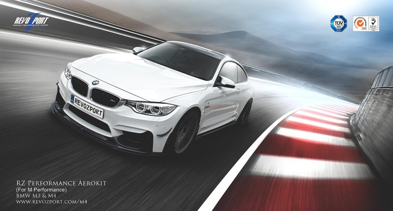 BMW M4 Coupe в обвесе RevoZport