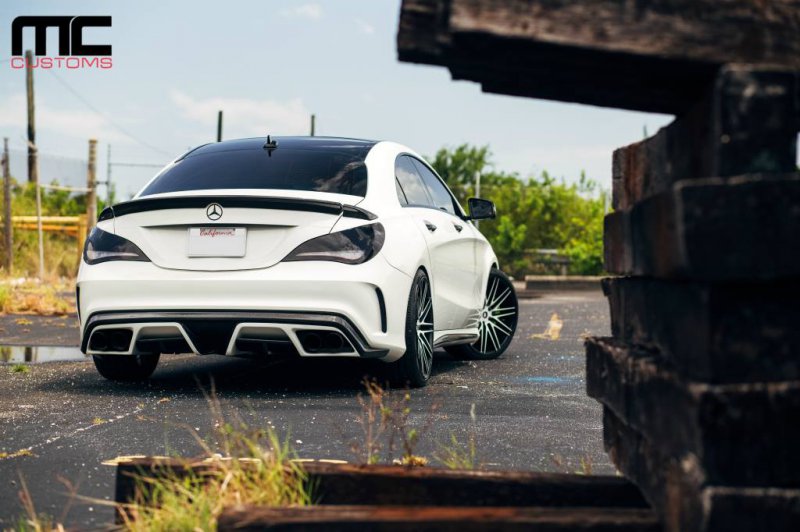 Mercedes-Benz CLA 250 в эксклюзивном тюнинге MC Customs