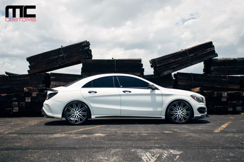 Mercedes-Benz CLA 250 в эксклюзивном тюнинге MC Customs