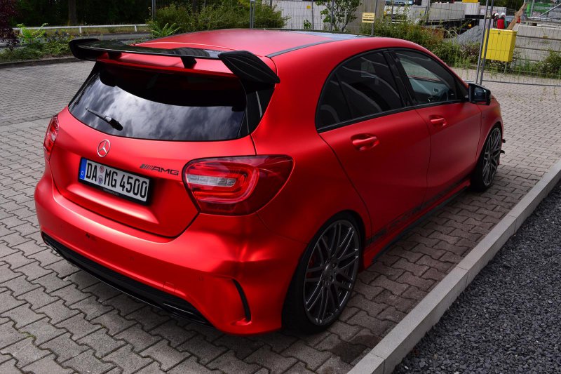 Mercedes-Benz A45 AMG Edition 1 в тюнинге Folien Experte