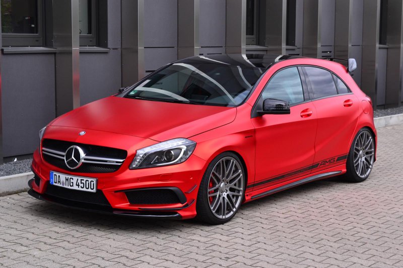 Mercedes-Benz A45 AMG Edition 1 в тюнинге Folien Experte