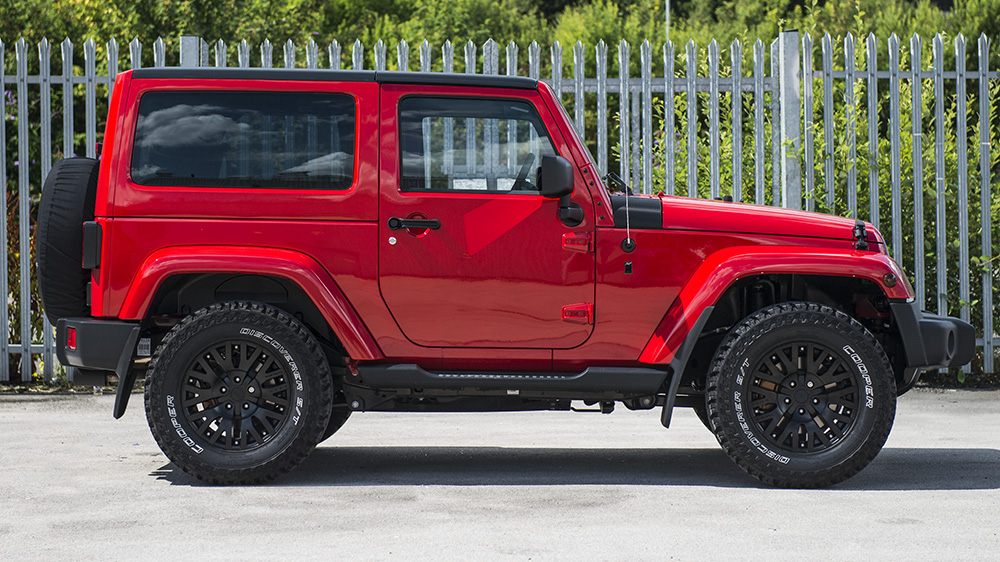 Jeep Wrangler 2 Door без крыши