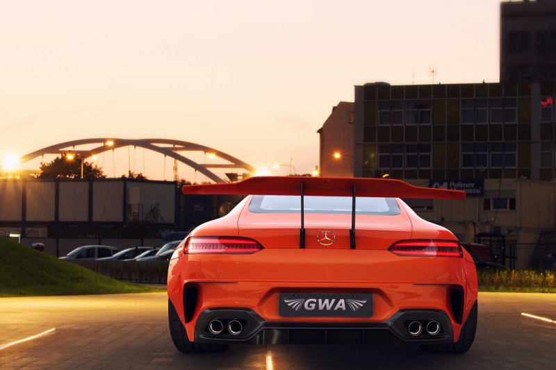 Mercedes-AMG GT S от тюнинг-ателье GWA