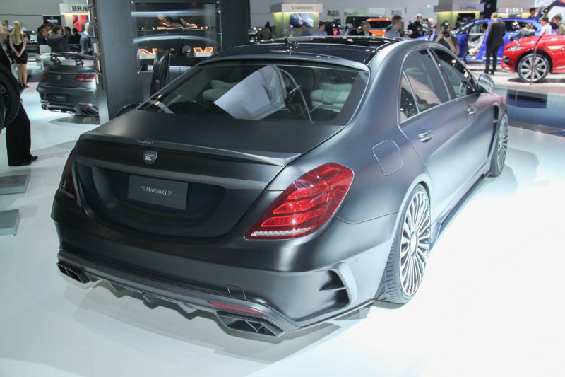 Франкфурт 2015: Mercedes-Benz S63 AMG Black Edition от Mansory