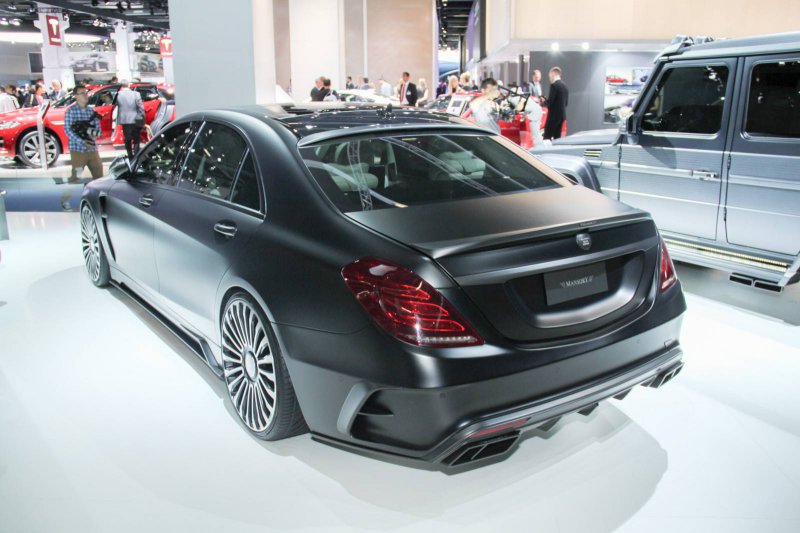 Франкфурт 2015: Mercedes-Benz S63 AMG Black Edition от Mansory