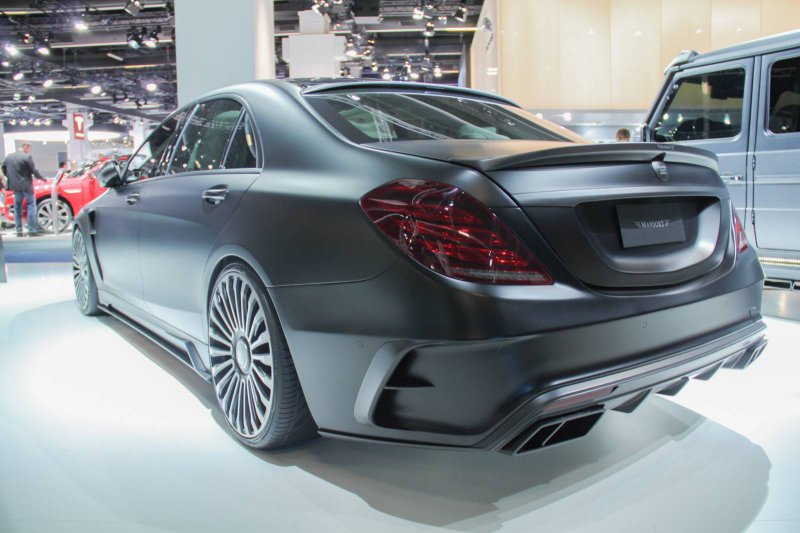 Франкфурт 2015: Mercedes-Benz S63 AMG Black Edition от Mansory